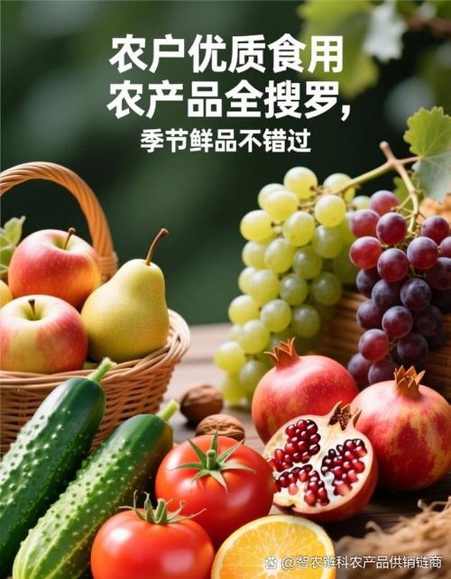 农户优质食用农产品全搜罗，季节鲜品不错过——智农链科农产品供销撂商平台助力好货出村